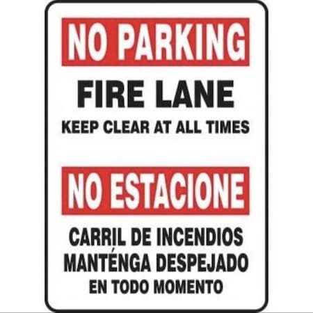 Accuform No Parking Sign, SBMVHR922VA SBMVHR922VA